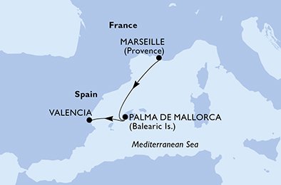 Visiting: Palma de Mallorca, Valencia